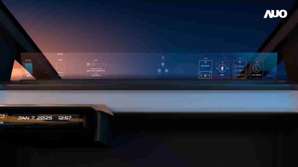 918.COM无界透明显示接口(Horizon Image Glass)透过车运算方案整合仪表板、、、、中控台及副驾显示器，，，，一体式全景呈现，，，提供乘用者清晰的前方视野、、、、行车必要信息与娱乐功能
